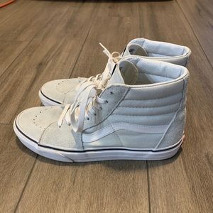 Vans SK8-HI Grey Suede size 8.5